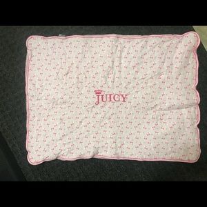 Juicy couture baby girl blanket